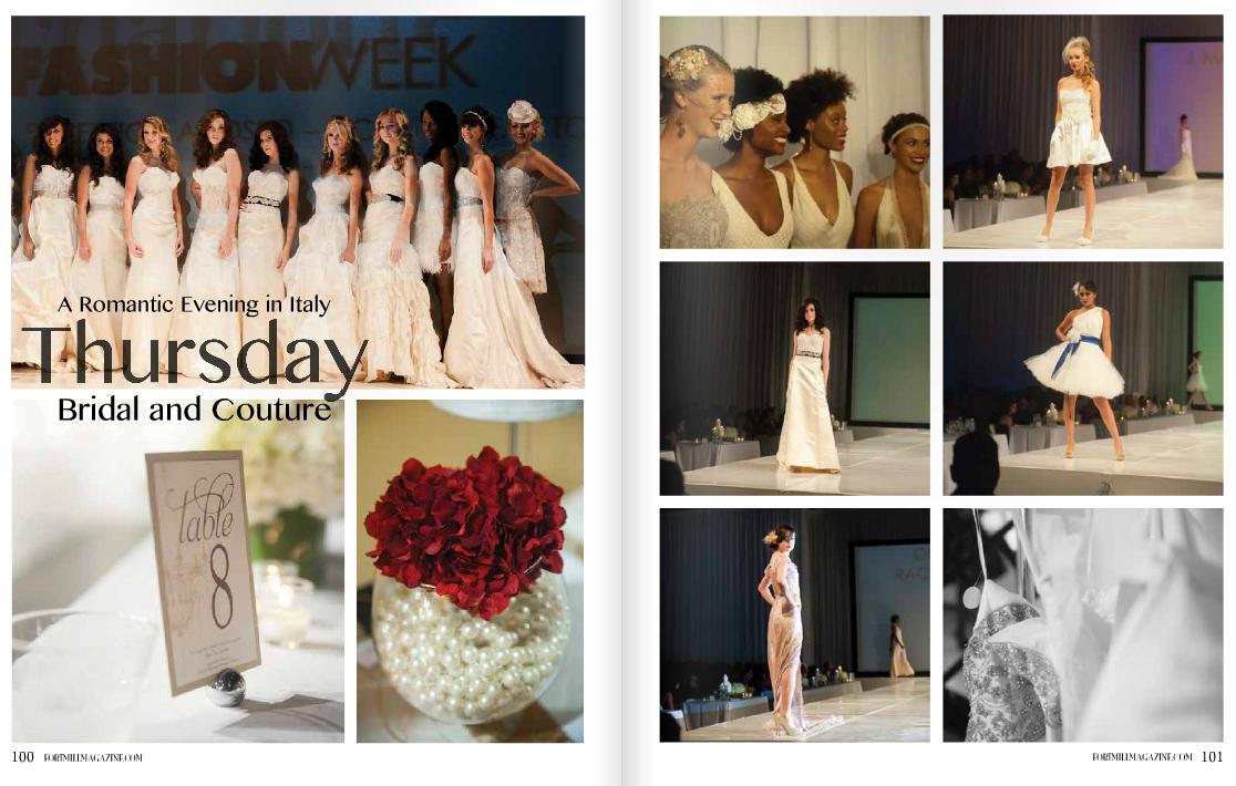 Charlotte Fashion Week Bridal and Couture