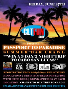Passport to Paradise @ Registration at Phil's Tavern | Charlotte | North Carolina | United States